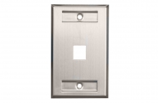 USA stainless steel w/ window label faceplate<br>Available1,2,3,4,6 port