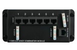 C5E to C6A Performance Levels 6 Port Module Available in Metal or Plastic